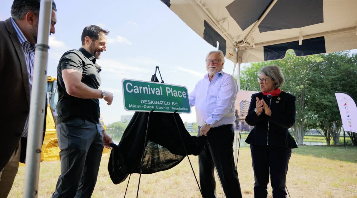 New Carnival Headquarters Ground Breaking Ceremony