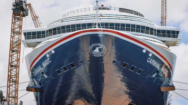 Carnival Magic Returns from Dry Dock With Upgrades and New Bow Crest