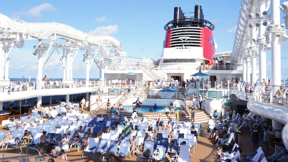 Disney Cruise Ship Deck