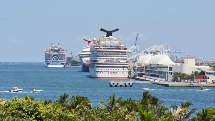 Cruise Ships in Miami, Florida