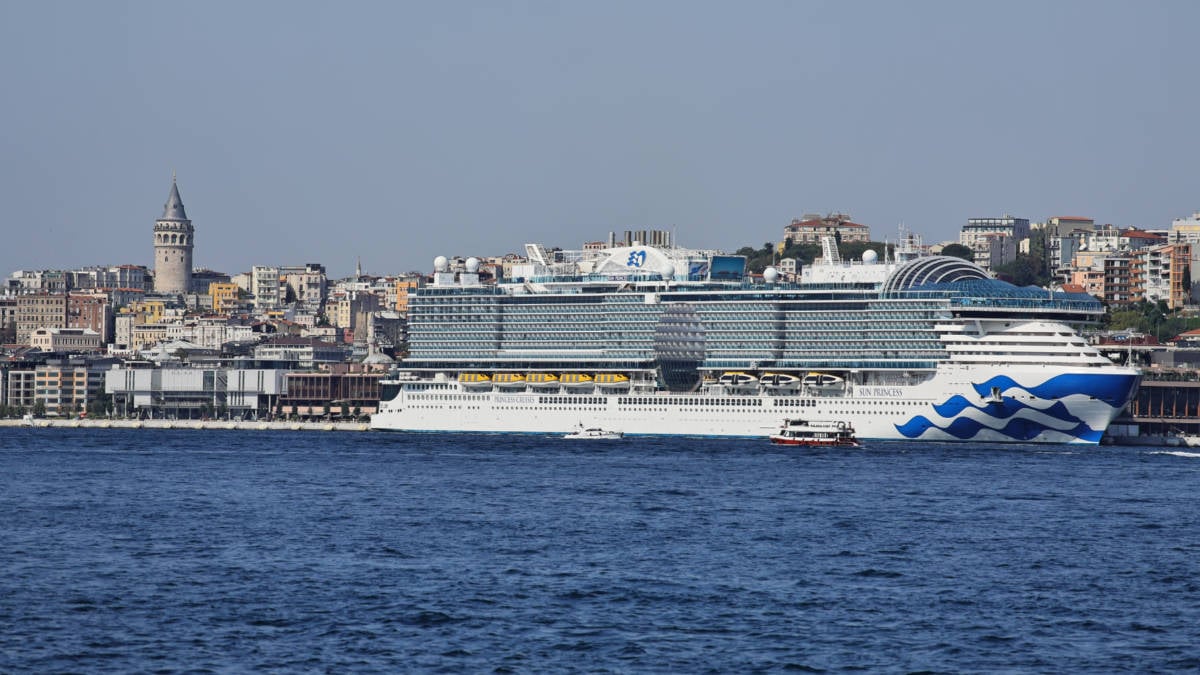 Sun Princess in Istanbul