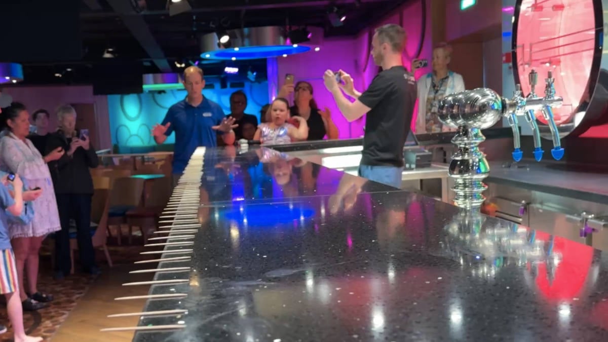 Record Breaking on Disney Cruise Ship