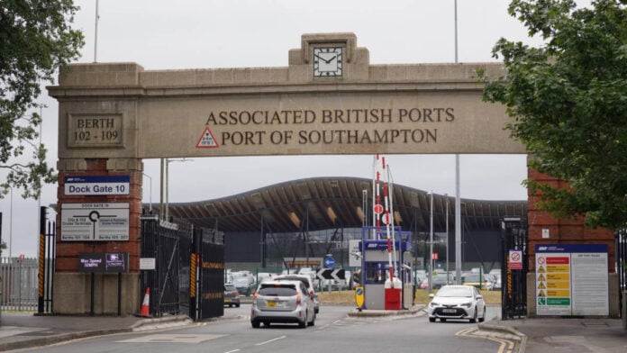 Port of Southampton Entrance