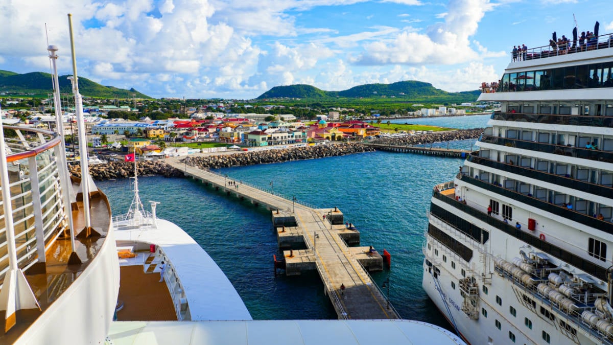 Cruise Ships Docked in St. Kitts