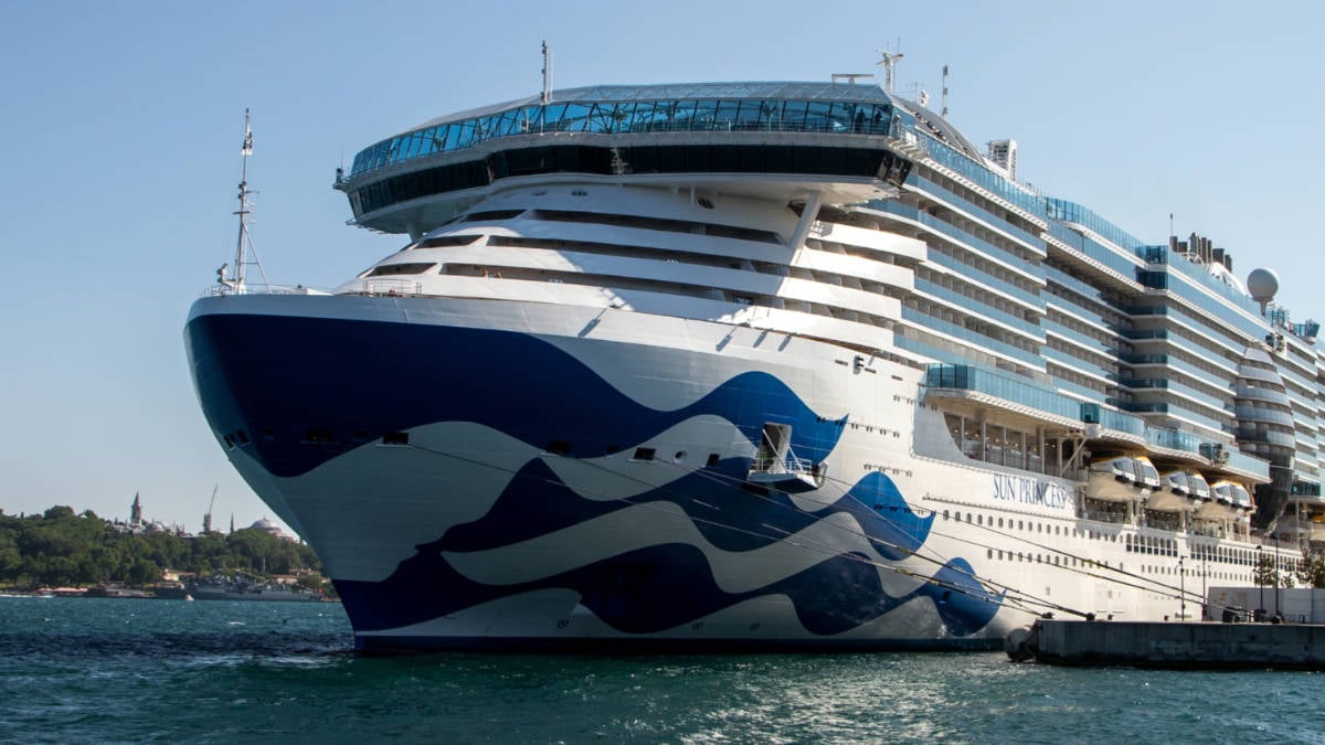 Sun Princess Cruise Ship