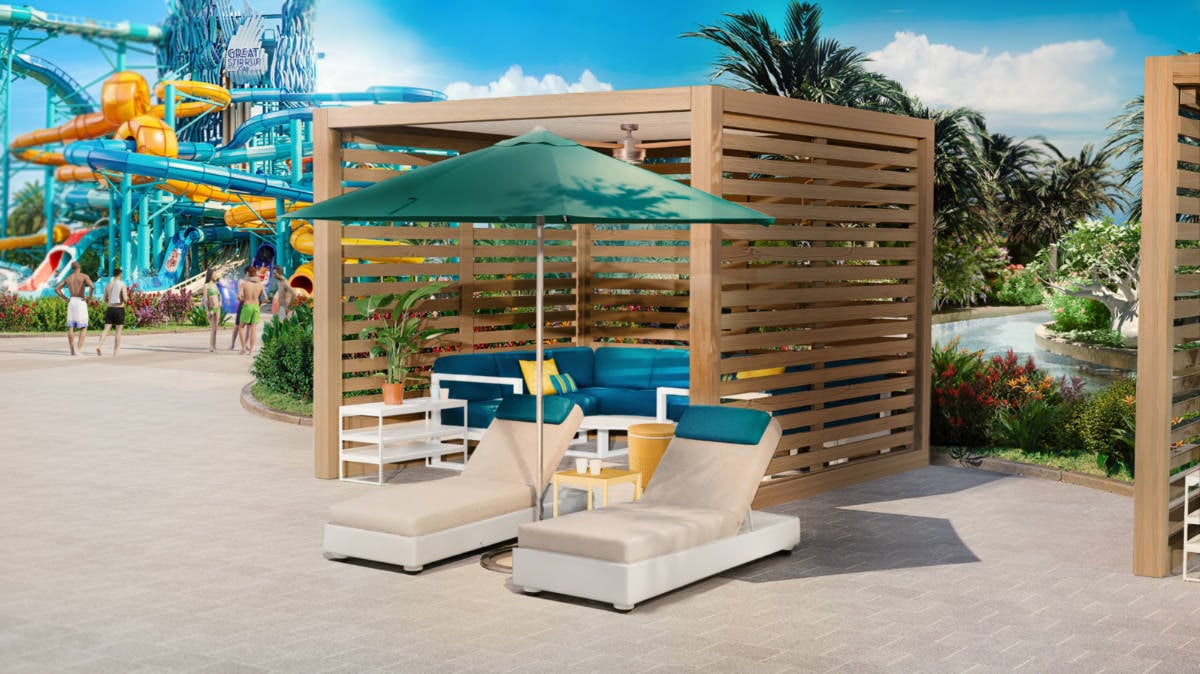 Great Stirrup Cay Tides Waterpark Cabana