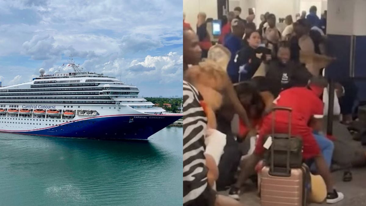 Carnival Conquest And Cruise Passengers