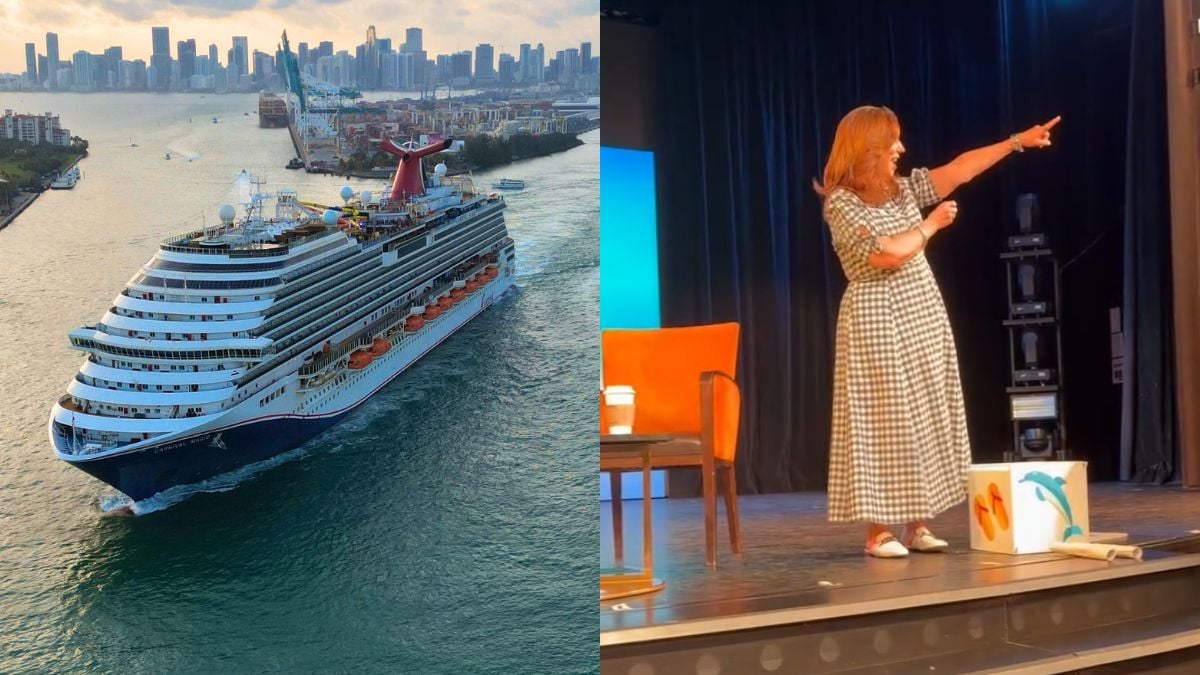 Carnival Magic and Christine Duffy