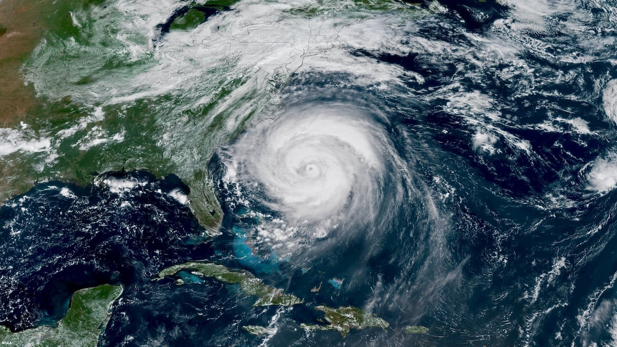 Hurricane Erin August 2025