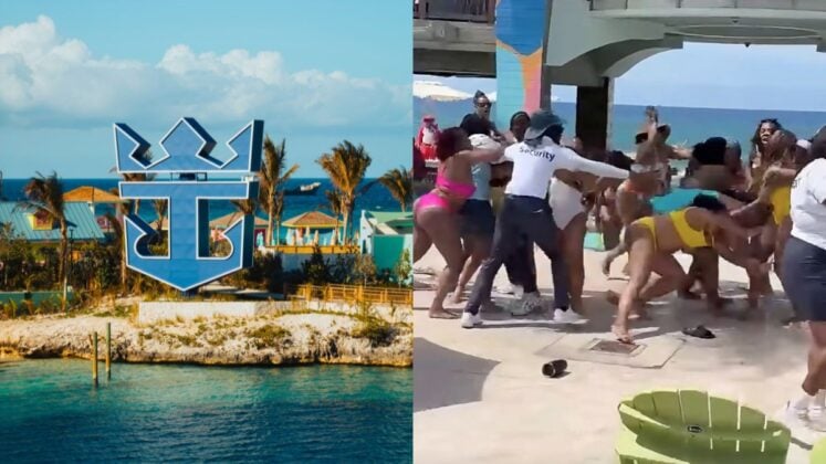 Chaos at Royal Caribbean's Beach Club as Guests Brawl in Nassau