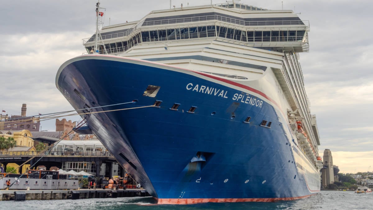 Carnival Splendor in Sydney
