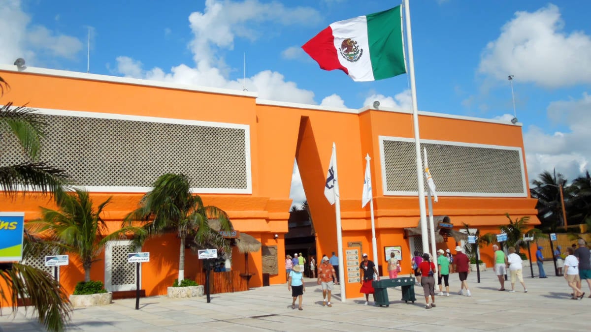Costa Maya Entrance