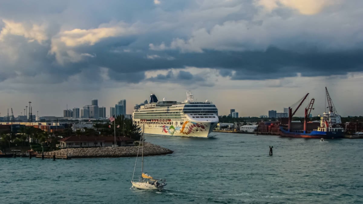 Cruise Departing US Port as Storm Approaches