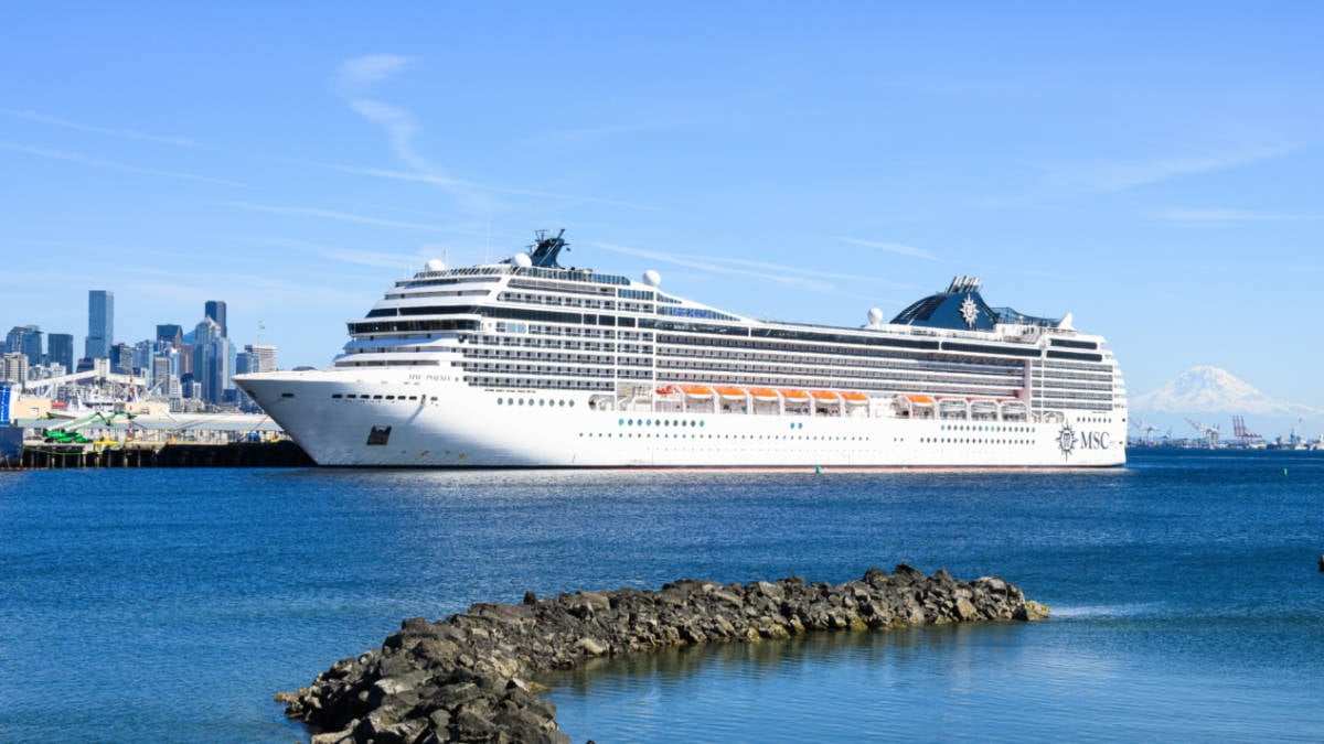 MSC Poesia in Seattle