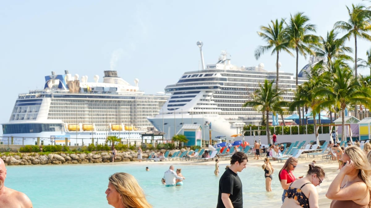 Cruise Ships in Nassau, Bahamas