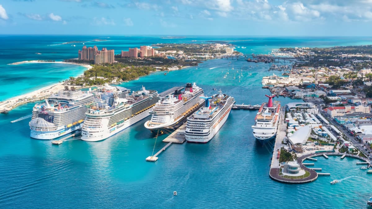 Cruise Ships Docked in Nassau