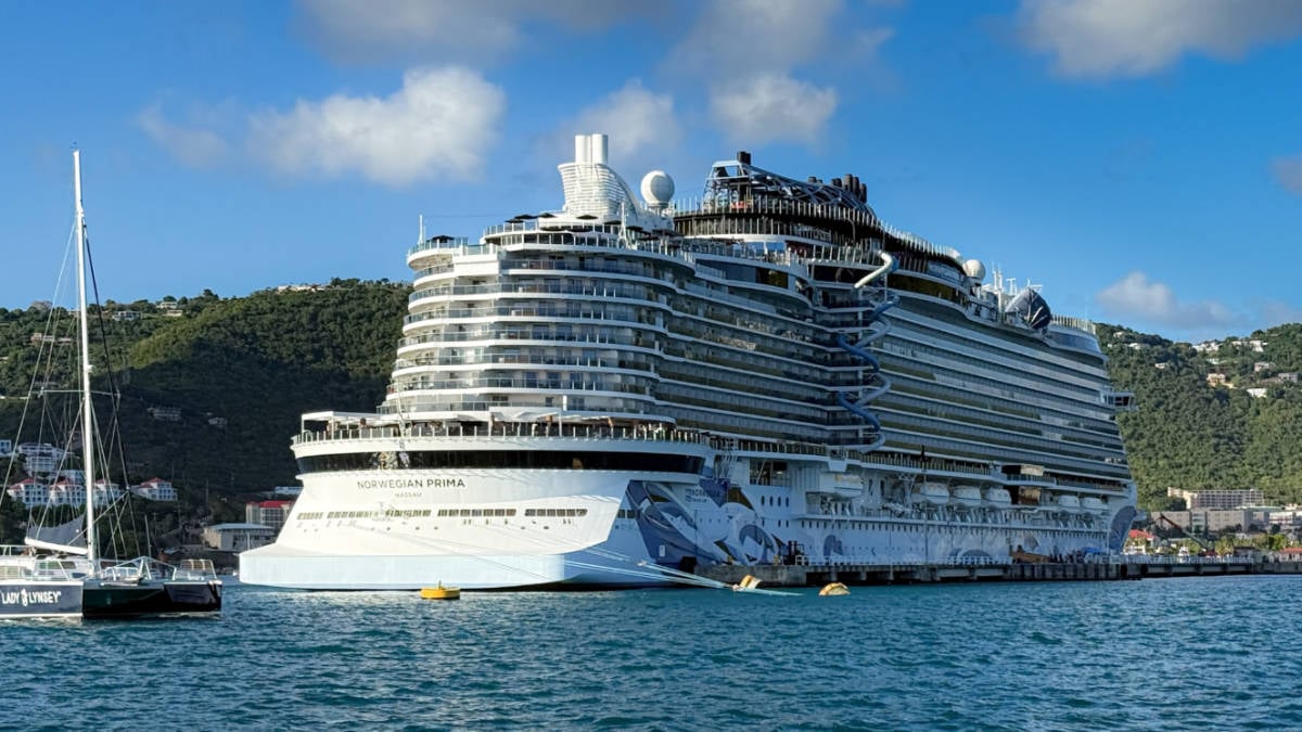 Nowegian Prima in the Caribbean