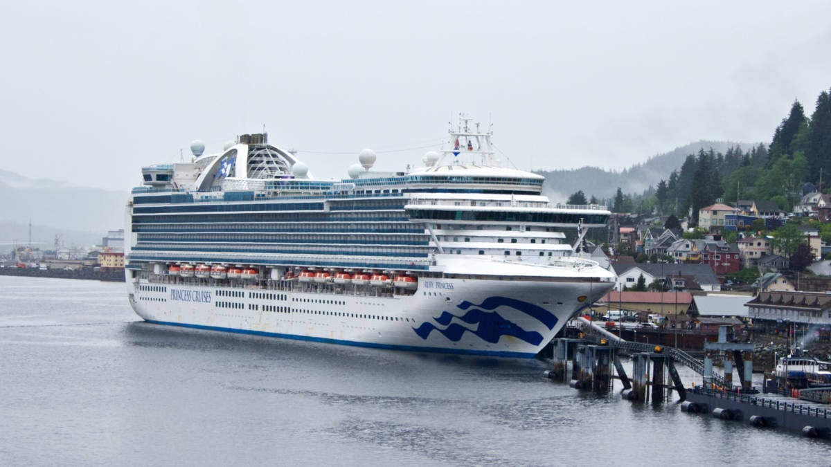 Ruby Princess in Alaska