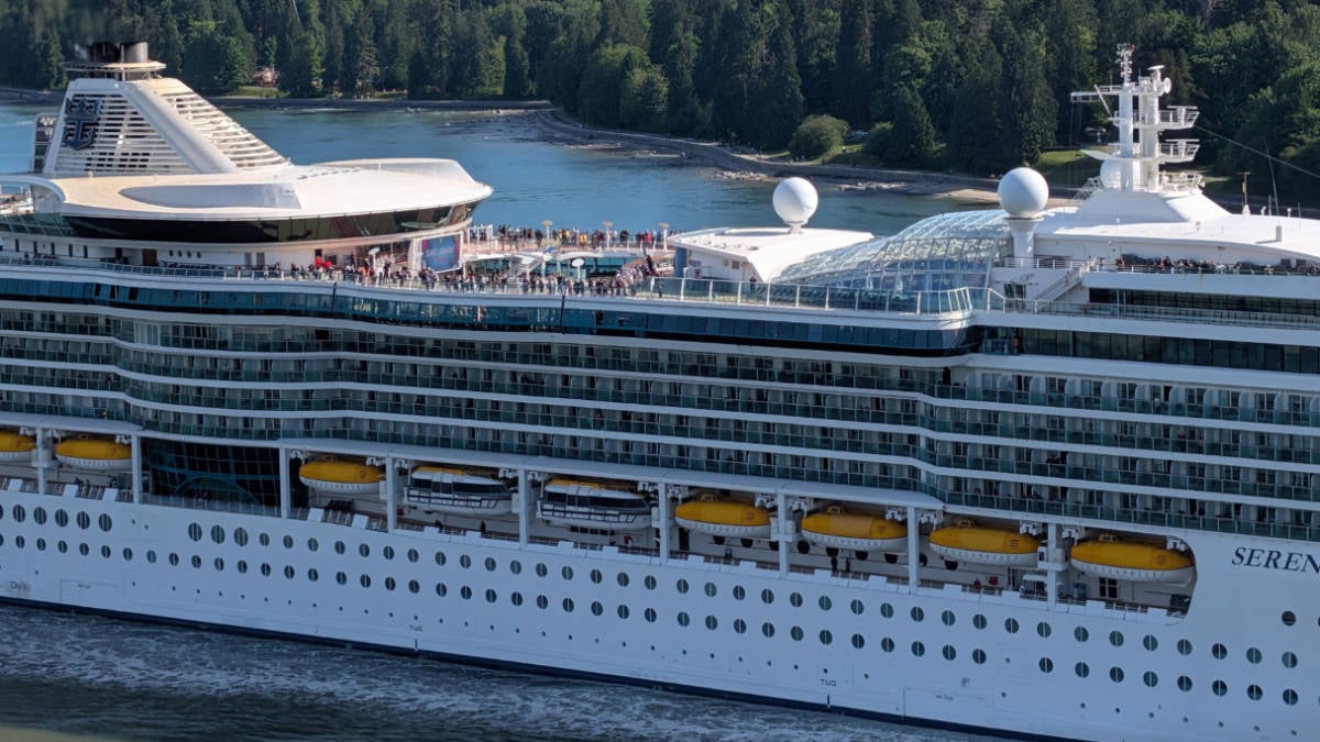 Serenade of the Seas on Alaska Cruise