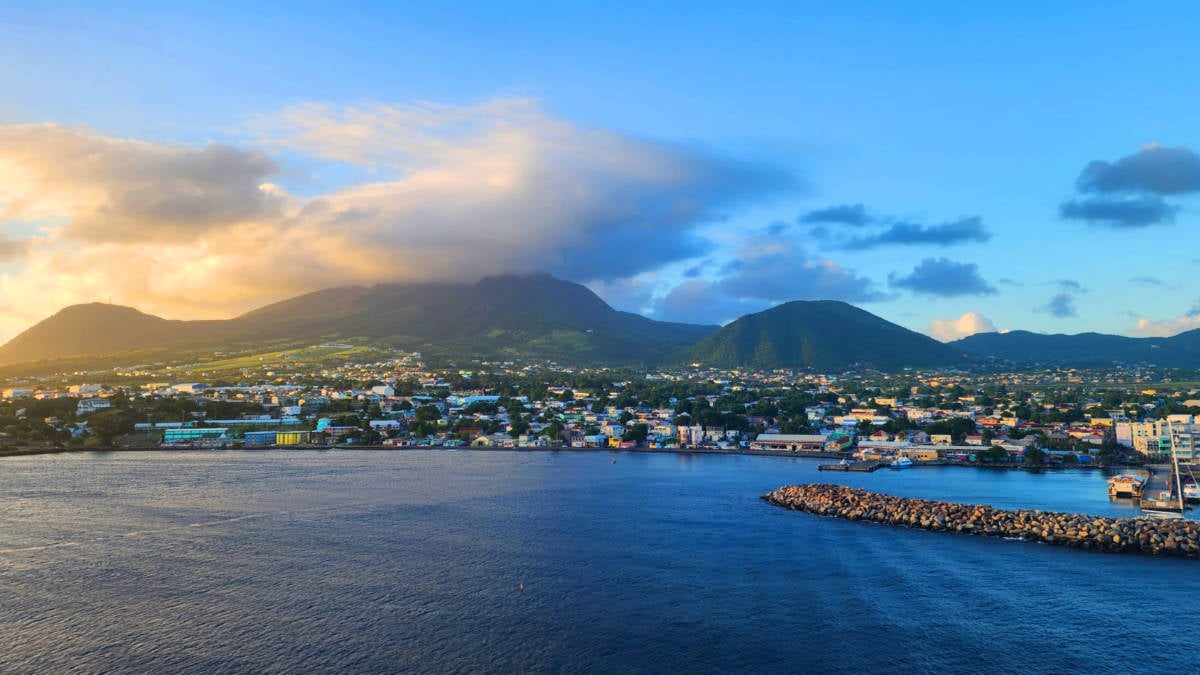 View of St. Kitts