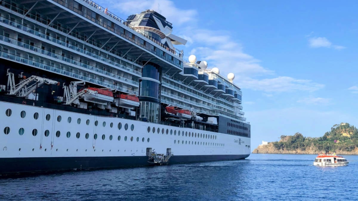 Celebrity Constellation in Italy