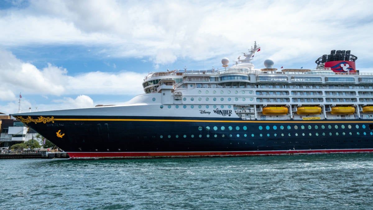Disney Wonder Cruise Ship