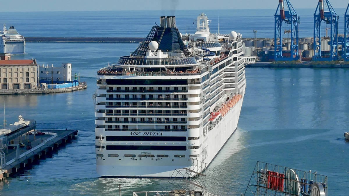 MSC Divina in Italy
