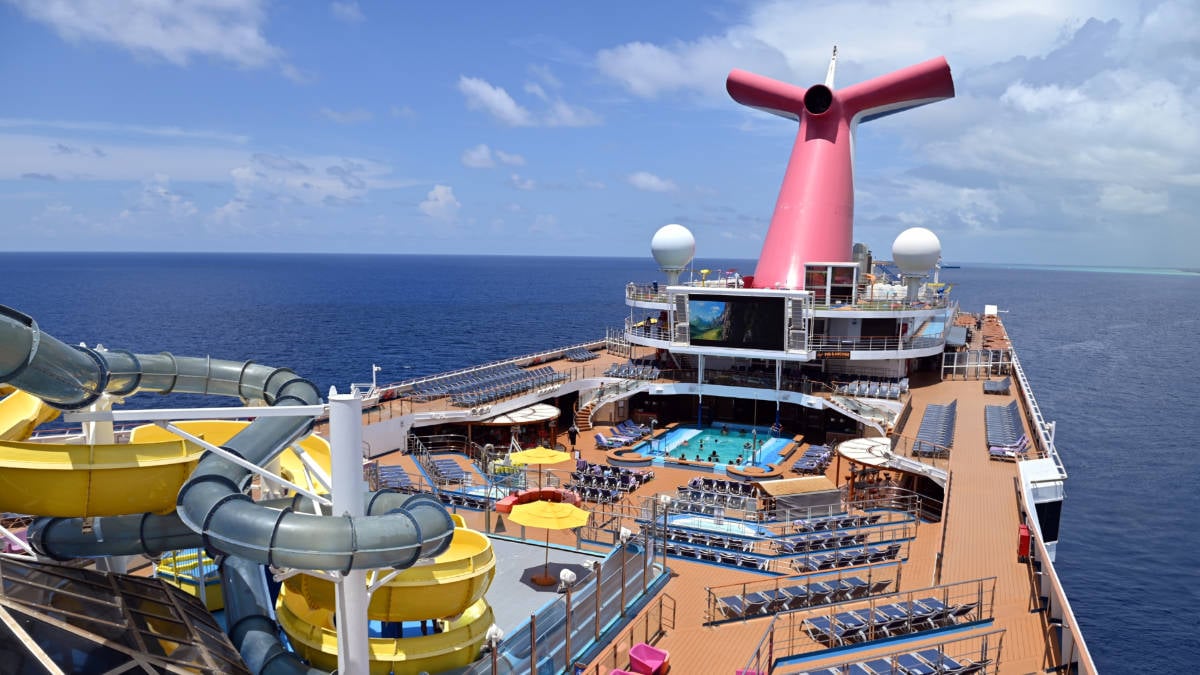 Carnival Cruise Ship Deck