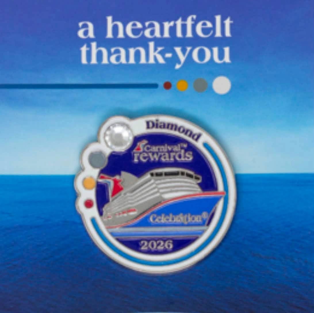 Carnival Commemorative Pin