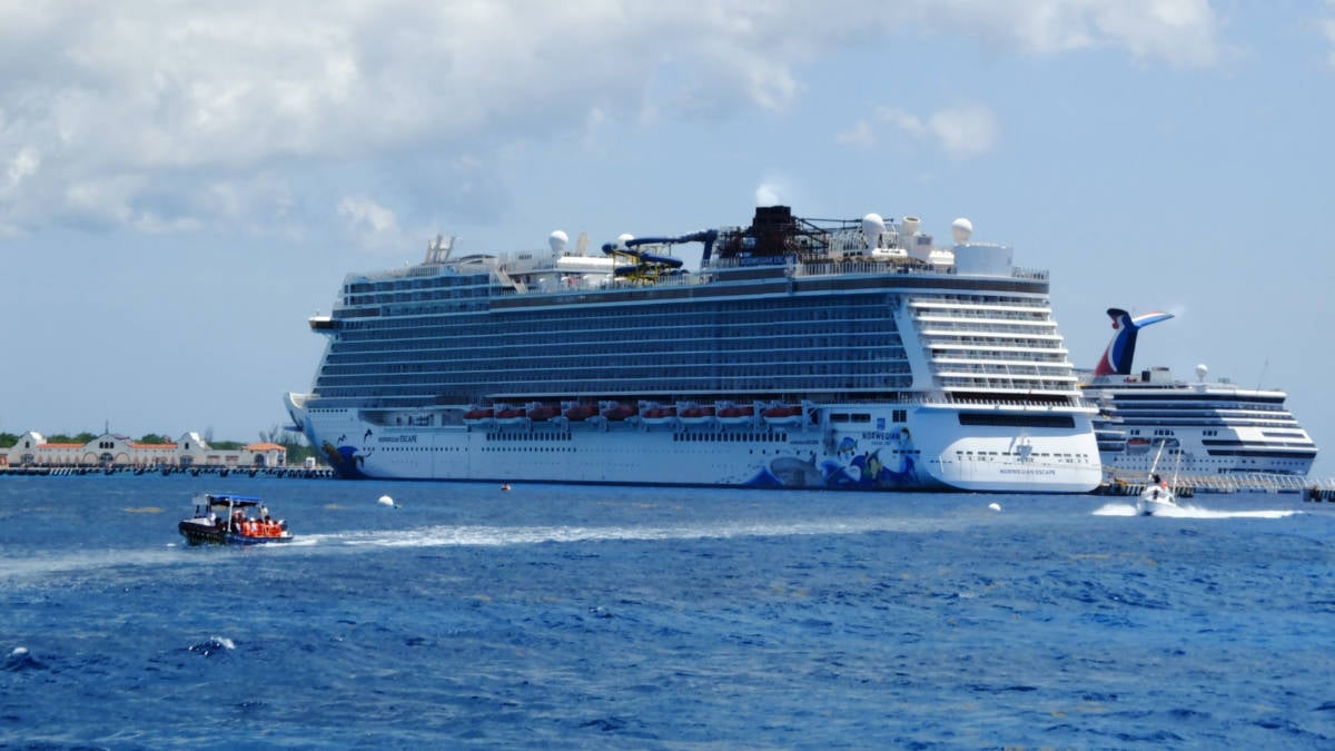 Cruise Ships in Cozumel, Mexico