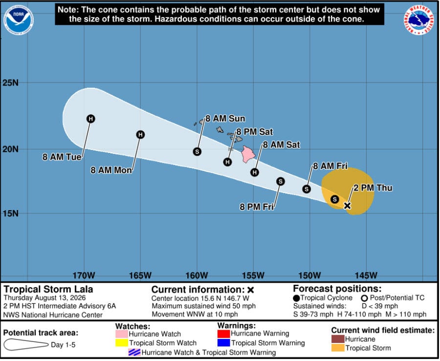 Tropical Storm Lala