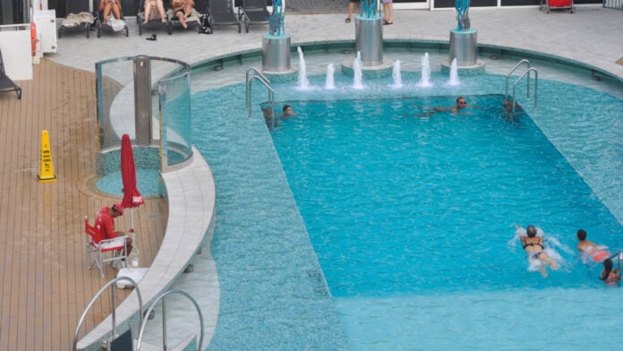 MSC World Class Open Deck Pool