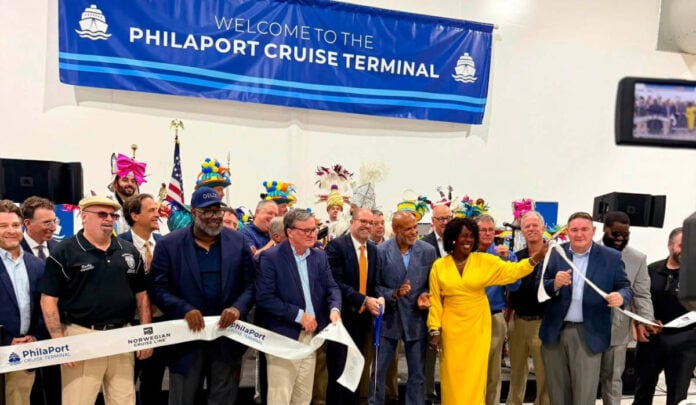 New PhilaPort Cruise Terminal Opening Ceremony