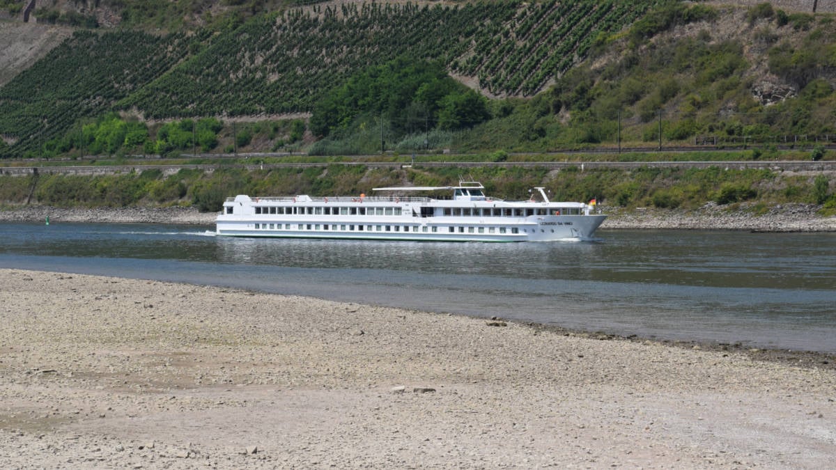 River Cruise During Drought