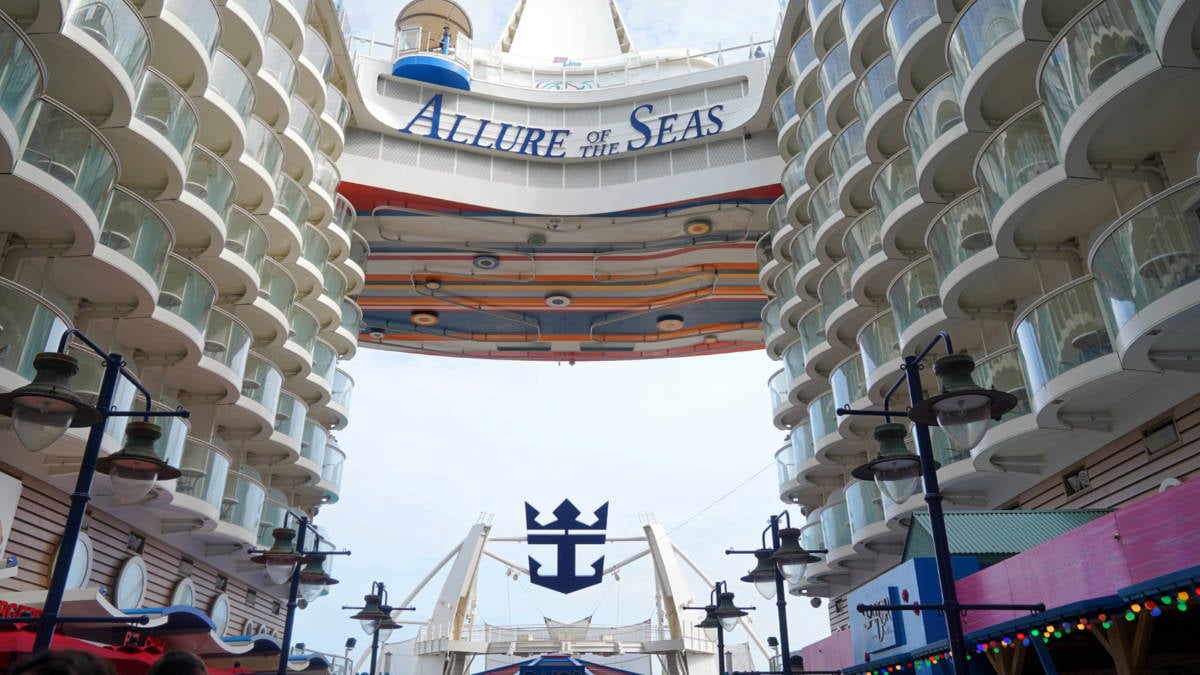 Allure of the Seas Boardwalk
