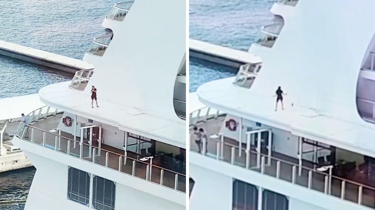 Cruise Passenger Selfie on Getaway