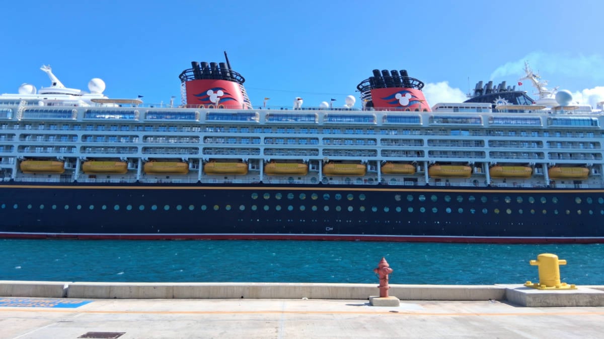 Disney Magic in Port
