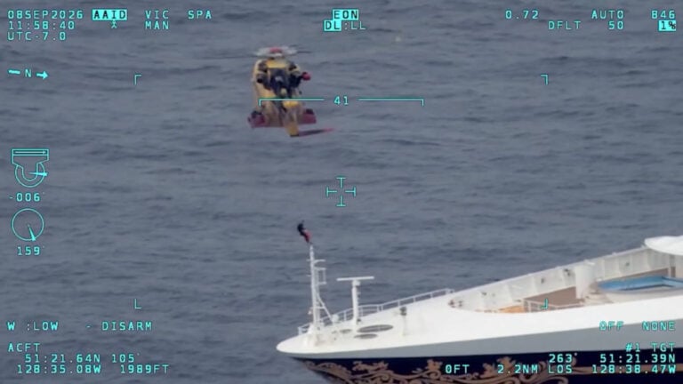 Disney Wonder Calls In Air Force Rescue for Injured Crew Member