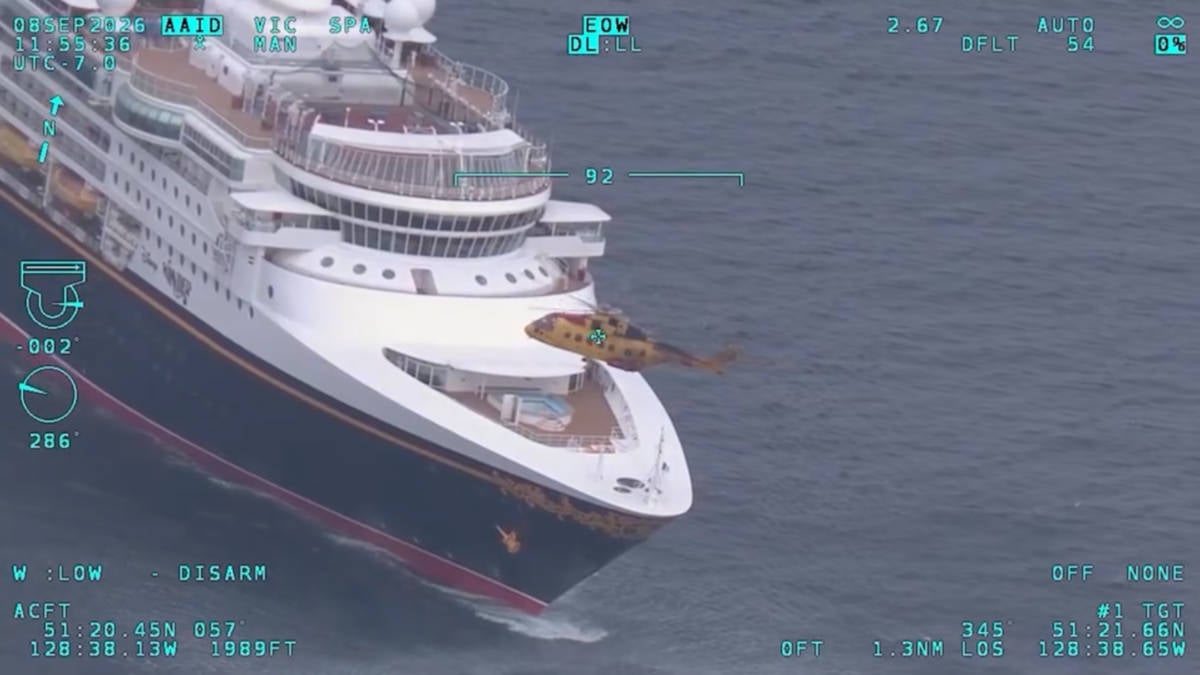 Disney Wonder Crew Member Airlift