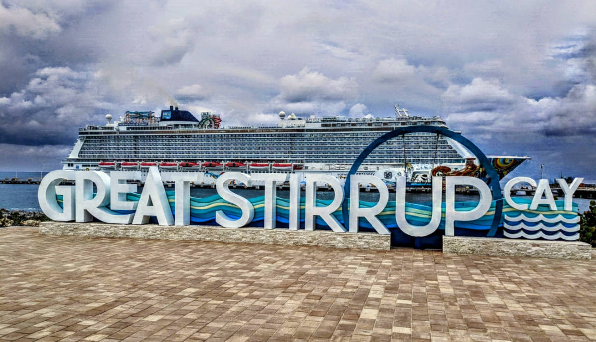 Great Stirrup Cay Sign