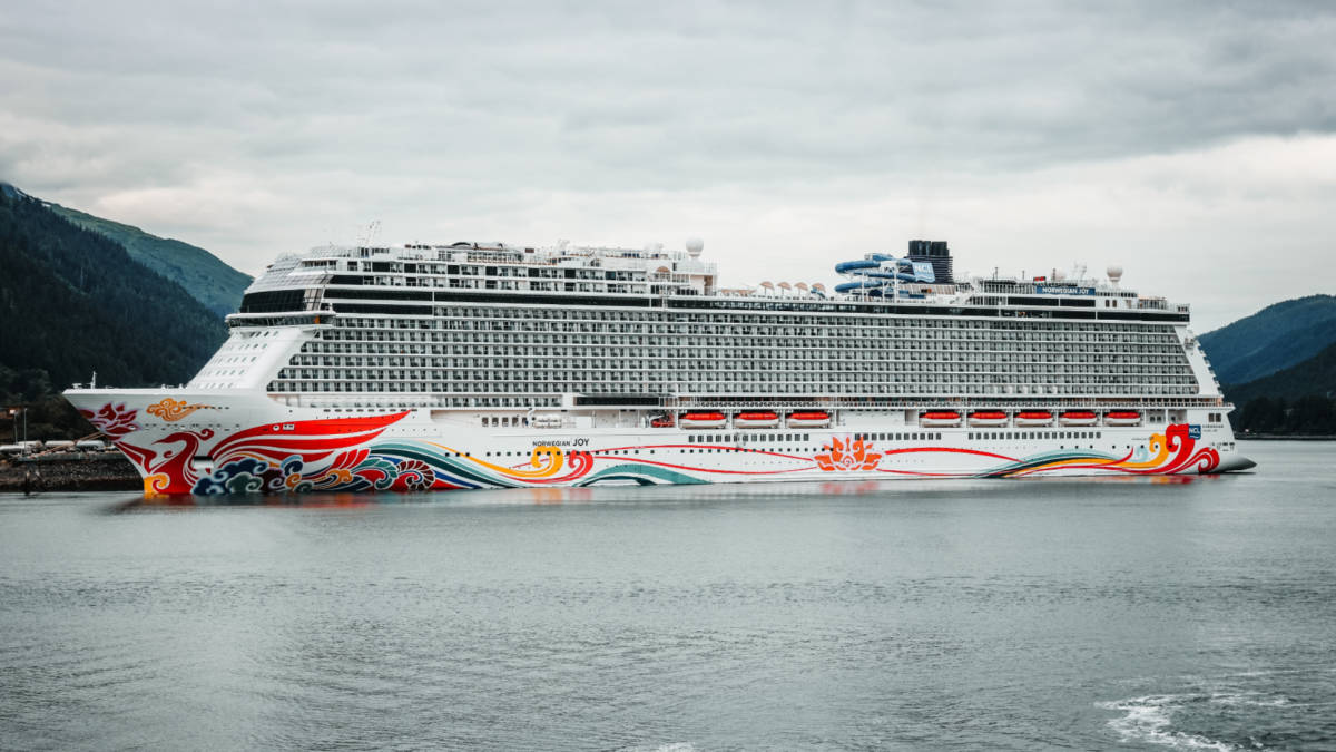 Norwegian Joy in Alaska