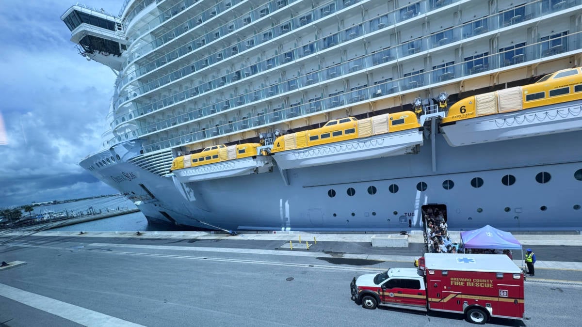 Oasis of the Seas at the Dock
