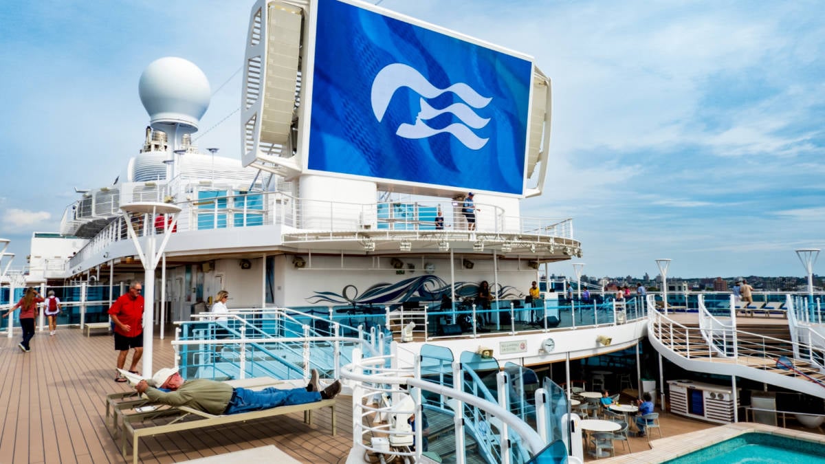 Princess Cruises Open Deck