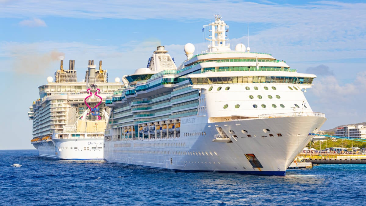 Royal Caribbean Cruise Ships in Curacao