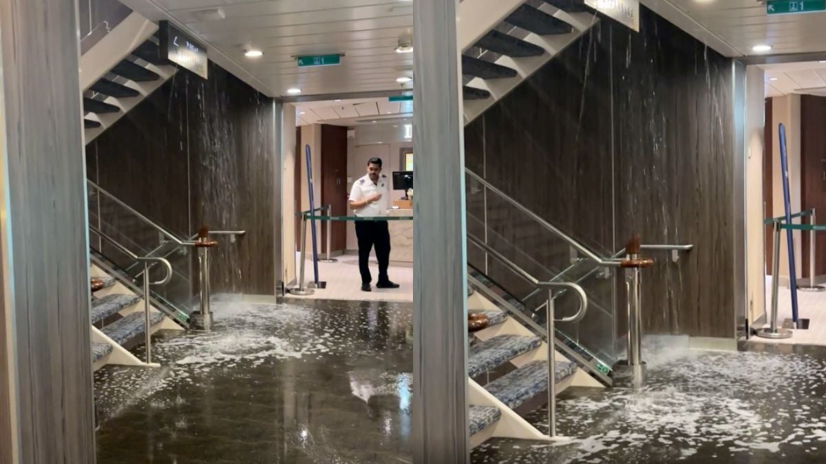 Flooding on Quantum of the Seas