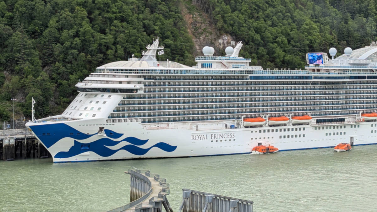 Royal Princess in Alaska