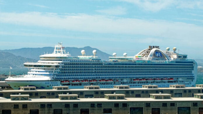Ruby Princess in San Francisco