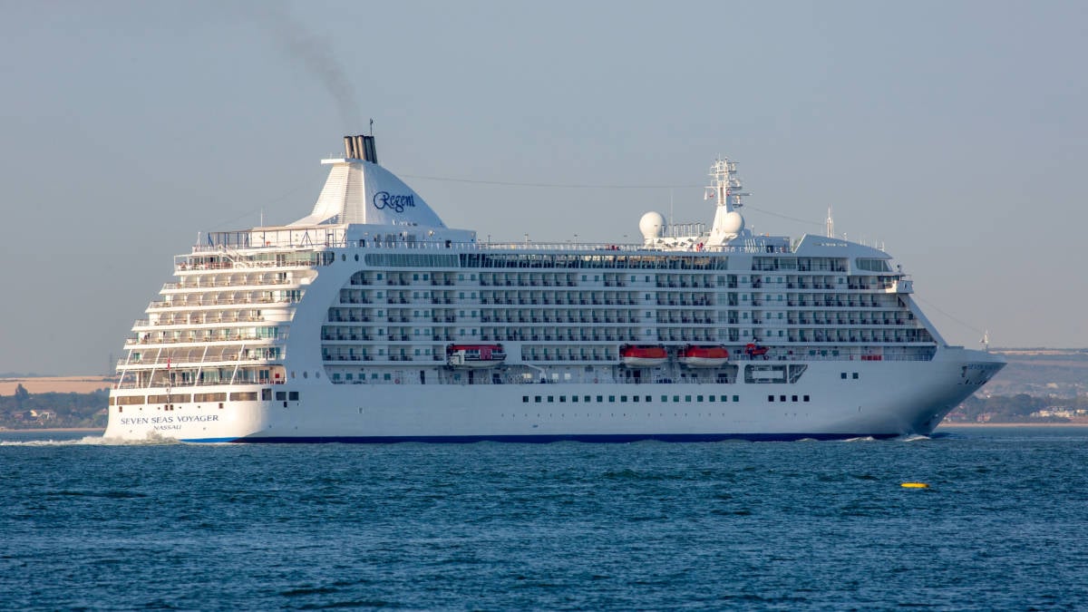 Seven Seas Voyager in the UK