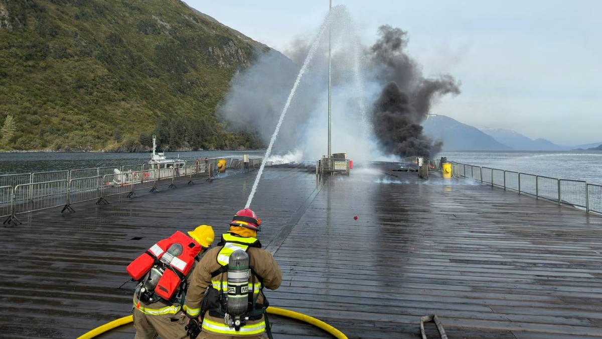 Whittier Dock Fire