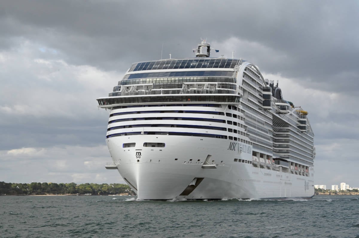 MSC World Asia Sea Trials